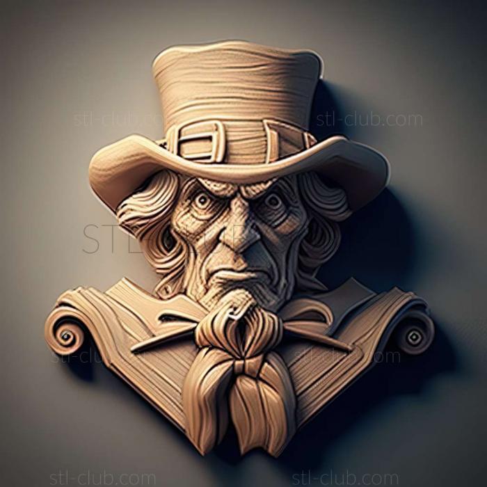 3D model uncle sam (STL)